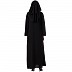 Arabian abaya with naqaab set- Black Arabian abaya with naqaab set- Black